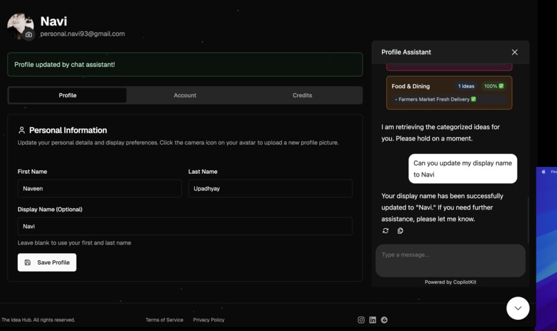 The Idea Hub – screenshot 6
