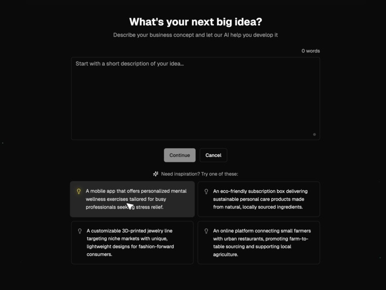 The Idea Hub – screenshot 3