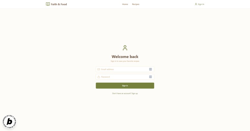 Faith & Food: Bible-Based Gluten-Free Recipes – screenshot 1