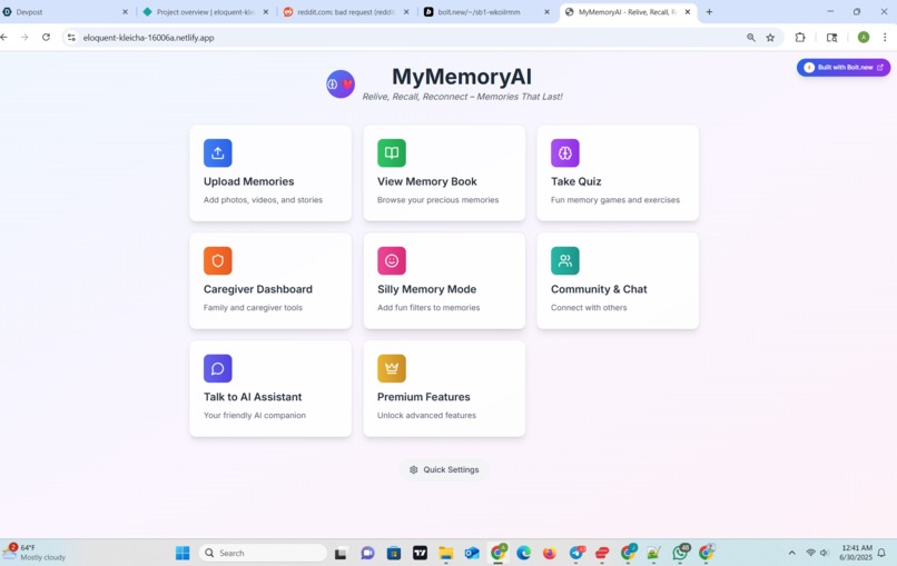 MyMemoryAI – screenshot 1