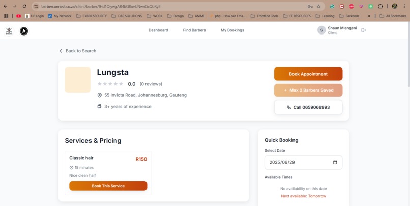 BarberConnect – screenshot 16
