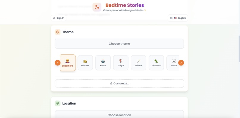 Bedtime Stories – screenshot 4