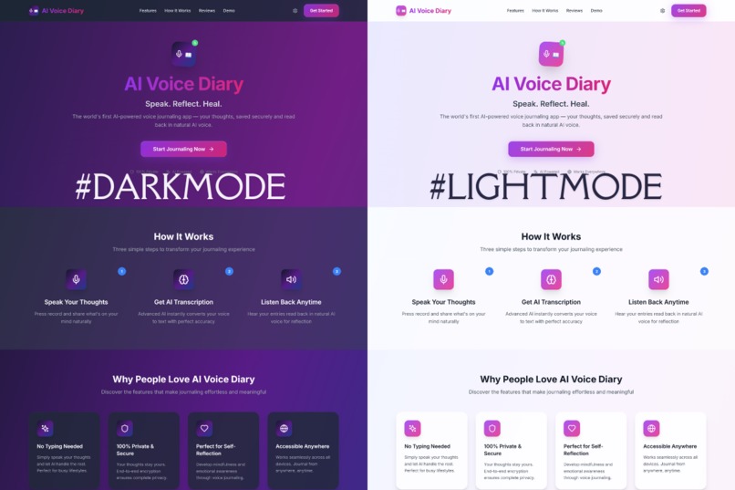 AI Voice Diary App – screenshot 3
