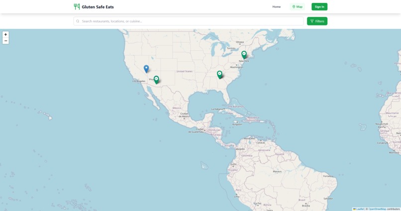 Gluten Safe Eats – screenshot 1