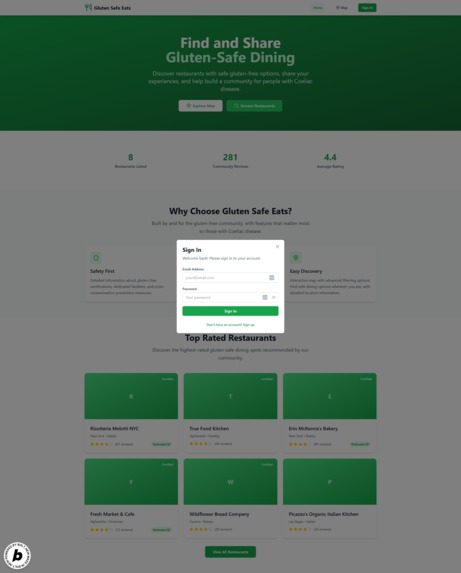 Gluten Safe Eats – screenshot 2