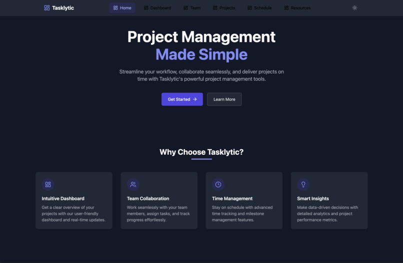 Tasklytic – screenshot 1