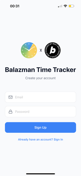 Balazman TimeTracker – screenshot 2