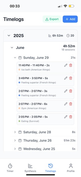 Balazman TimeTracker – screenshot 6