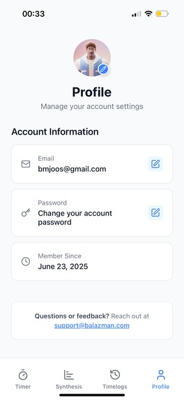 Balazman TimeTracker – screenshot 7