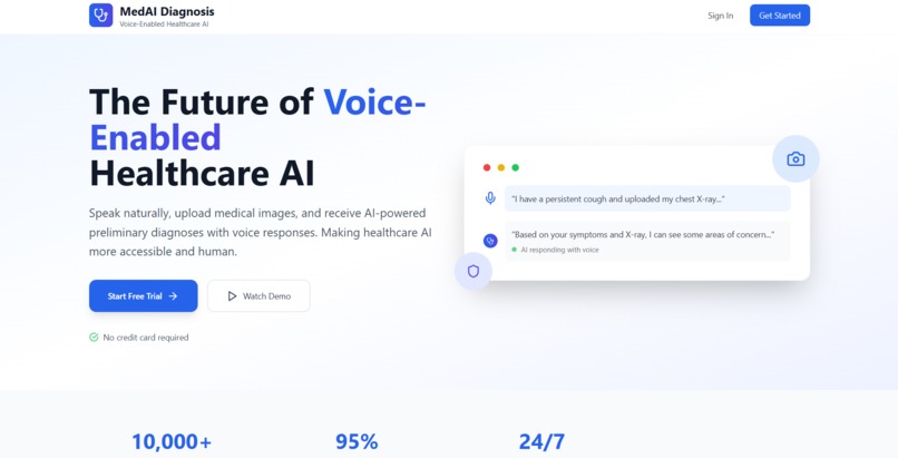 Med-AI: AI-Powered Preliminary Health Diagnosis Tool – screenshot 2