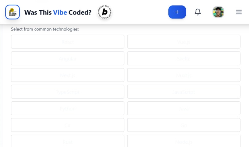 Was This Vibe Coded? – screenshot 2
