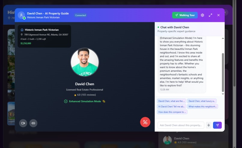 vTour : Personalized Property Tours with AI Technology – screenshot 4