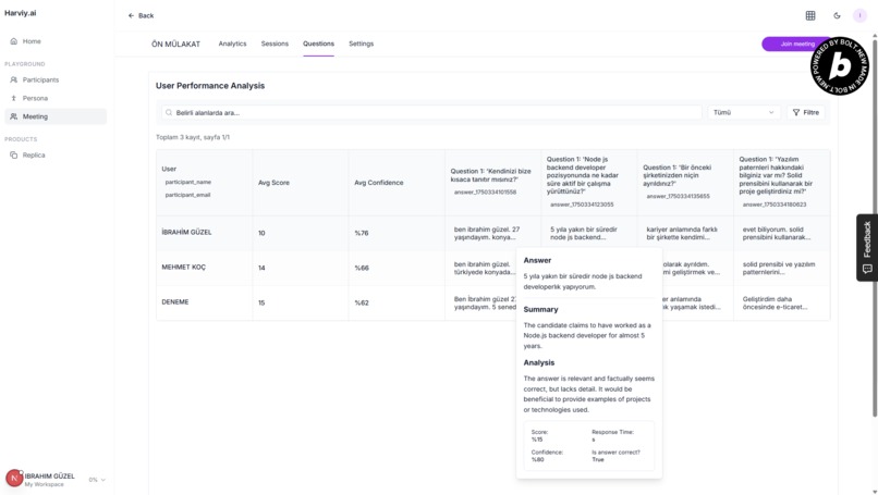 Harviy.ai -  Smarter Hiring, Humanized by AI – screenshot 11
