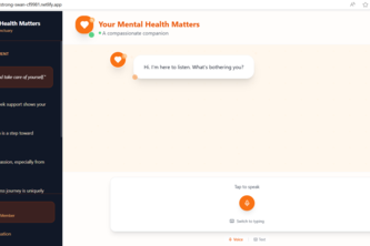 Action AI- mental health chatbot