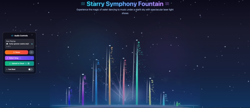 Starry Symphony Fountain – screenshot 1