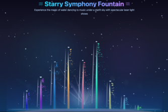 Starry Symphony Fountain