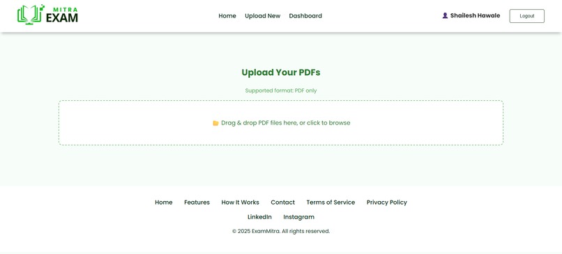 EXAMMITRA – screenshot 1