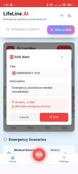 LifeLine AI - Your AI-Powered Emergency Guardian – screenshot 4