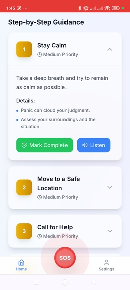 LifeLine AI - Your AI-Powered Emergency Guardian – screenshot 7