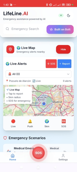 LifeLine AI - Your AI-Powered Emergency Guardian – screenshot 3