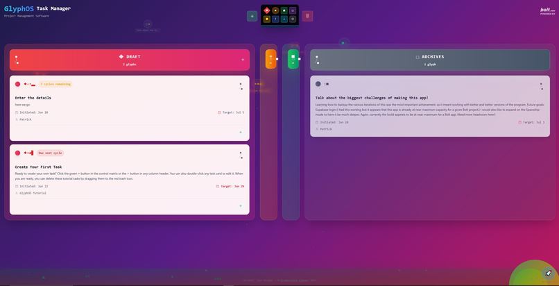 GlyphOS Task Manager – screenshot 4