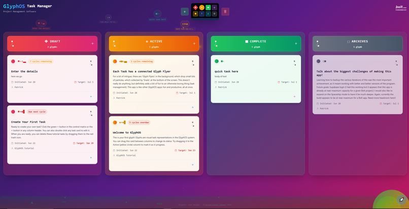 GlyphOS Task Manager – screenshot 5