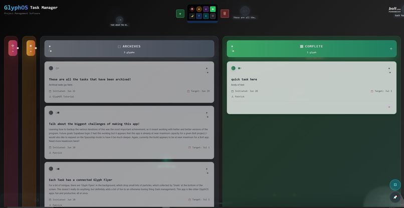 GlyphOS Task Manager – screenshot 6