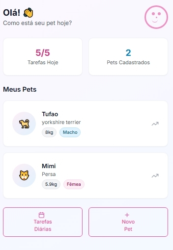 Pet Health App - One prompt shot – screenshot 1