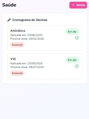 Pet Health App - One prompt shot – screenshot 2
