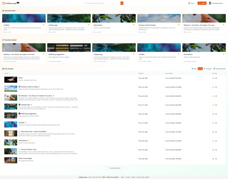 ListSpace.app – screenshot 2