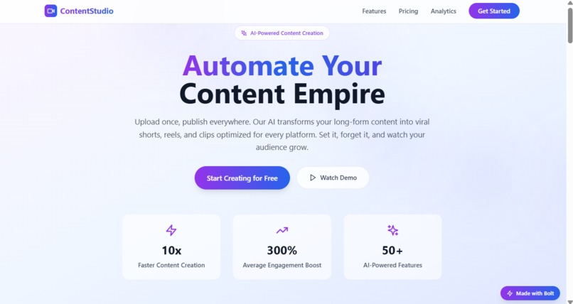 ContentStudio – screenshot 1