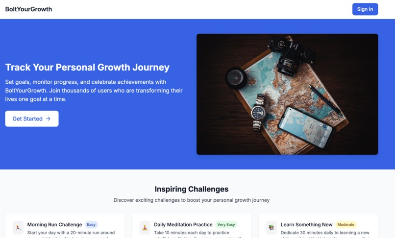 BoltYourGrowth – screenshot 1