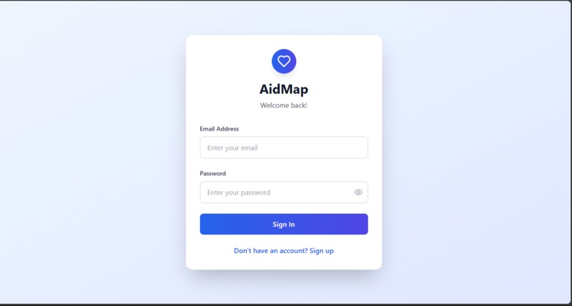 AidMap  – screenshot 3