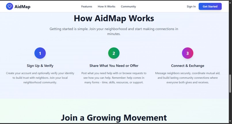 AidMap  – screenshot 4