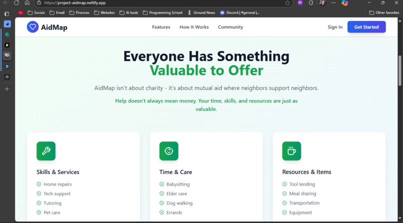 AidMap  – screenshot 5