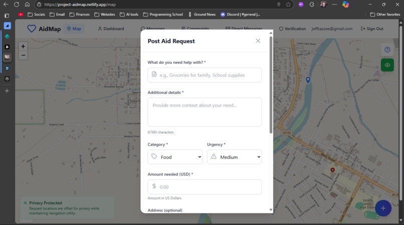 AidMap  – screenshot 9