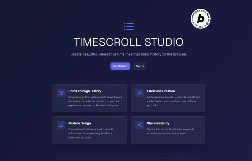 TimeScroll Studio – screenshot 1
