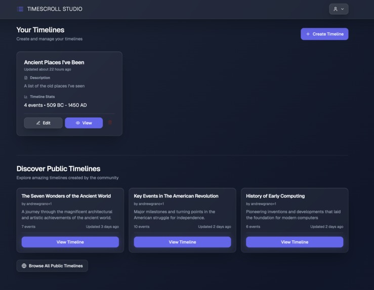 TimeScroll Studio – screenshot 4