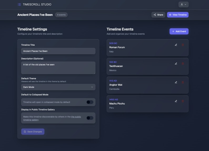TimeScroll Studio – screenshot 5