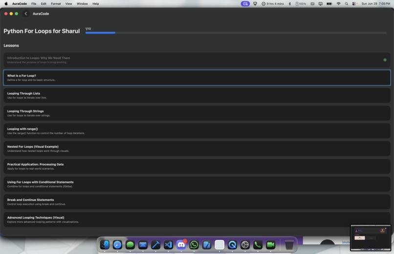 AuraCode – screenshot 2