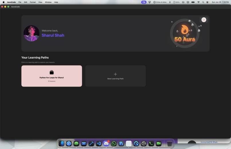 AuraCode – screenshot 1
