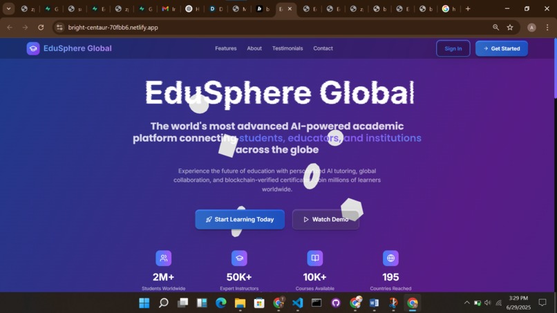 Eduspehere Global – screenshot 4
