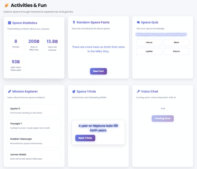 SpaceHack AI Chatbot – screenshot 5