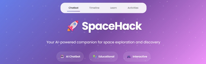 SpaceHack AI Chatbot – screenshot 1