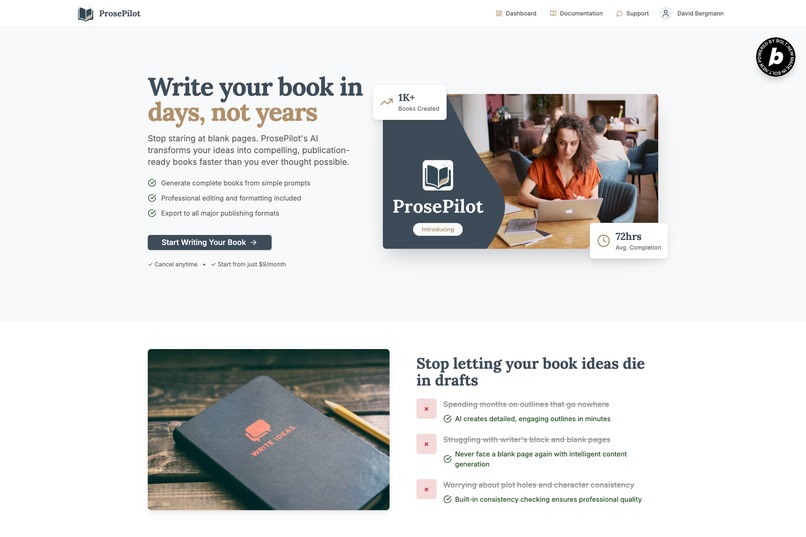 ProsePilot – screenshot 1