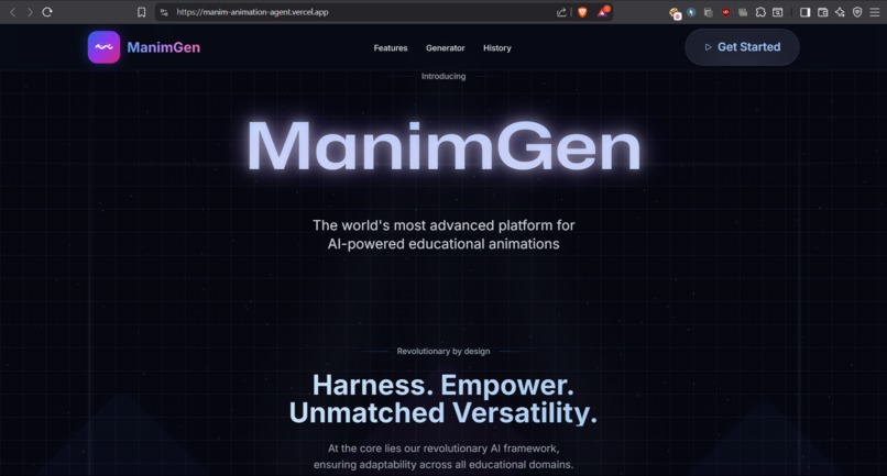 ManimGen – screenshot 5