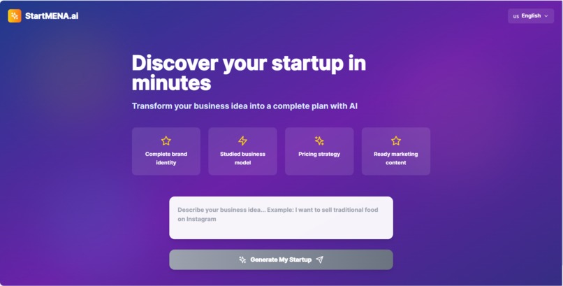 StartMENA.ai – screenshot 1