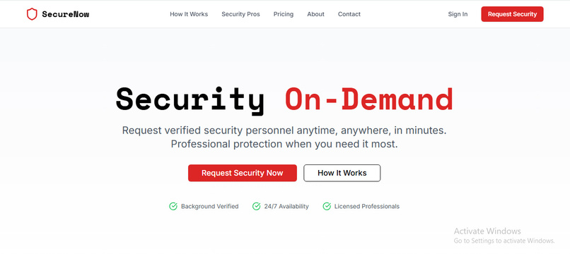 SecureNow – screenshot 1