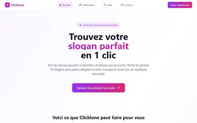 Clicklone – screenshot 1