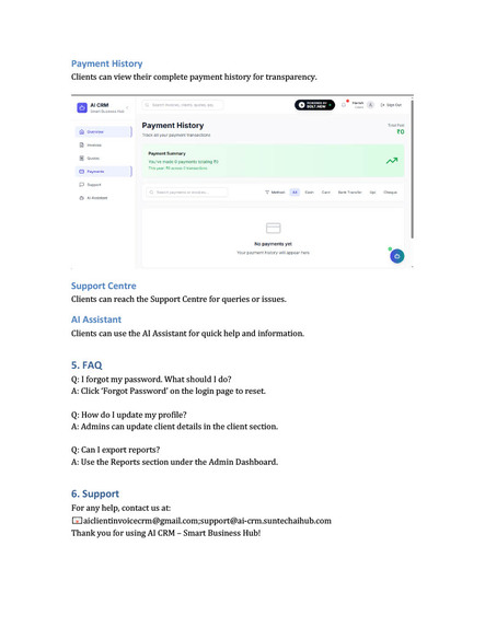 AI CRM-SMART BUSINESS HUB – screenshot 5